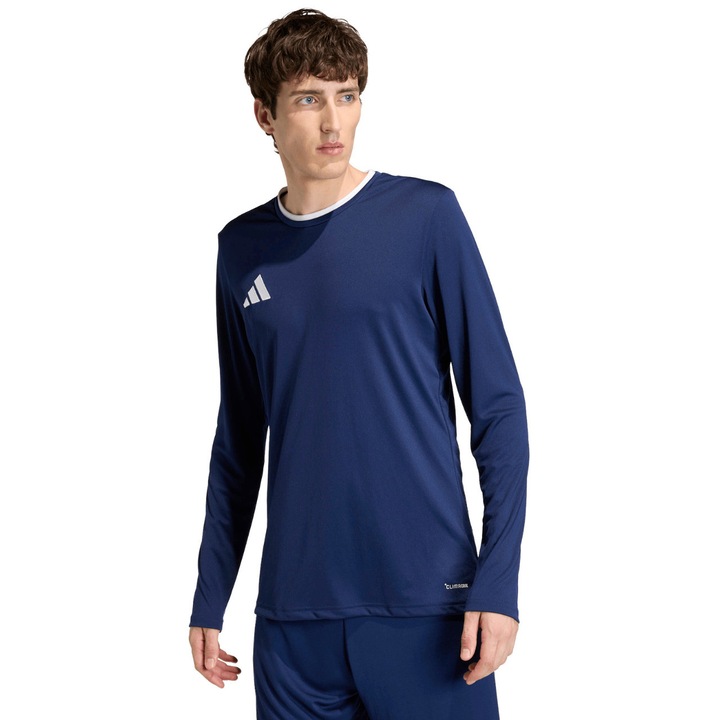 Bluza sport barbati, adidas, Entrada 26, bleumarin, material de calitate superioara, croiala moderna, S INTL