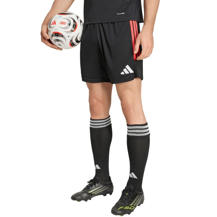 Pantaloni scurti sport barbati Adidas Tiro 26, rosu/negru, L INTL