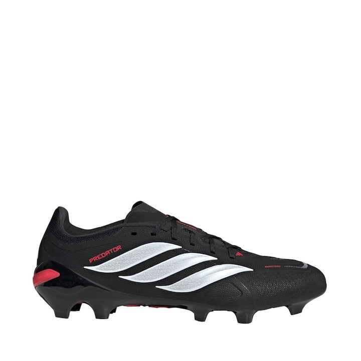 Ghete de fotbal adidas Predator League FG, 42, pentru terenuri ferme, culoare neagra, material sintetic