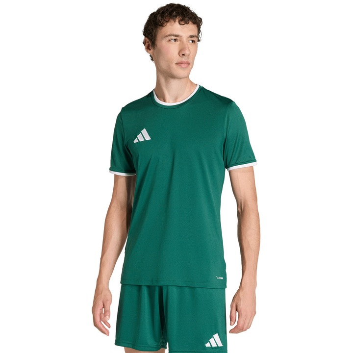 Tricou barbati adidas Entrada 22 Jersey, verde, material respirabil, XL INTL
