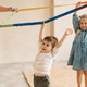 Banda elastica Akson, 4m, curcubeu
