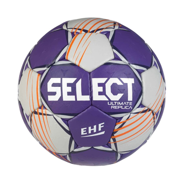 Minge de handbal Select Ultimate replica v24, gri-violet