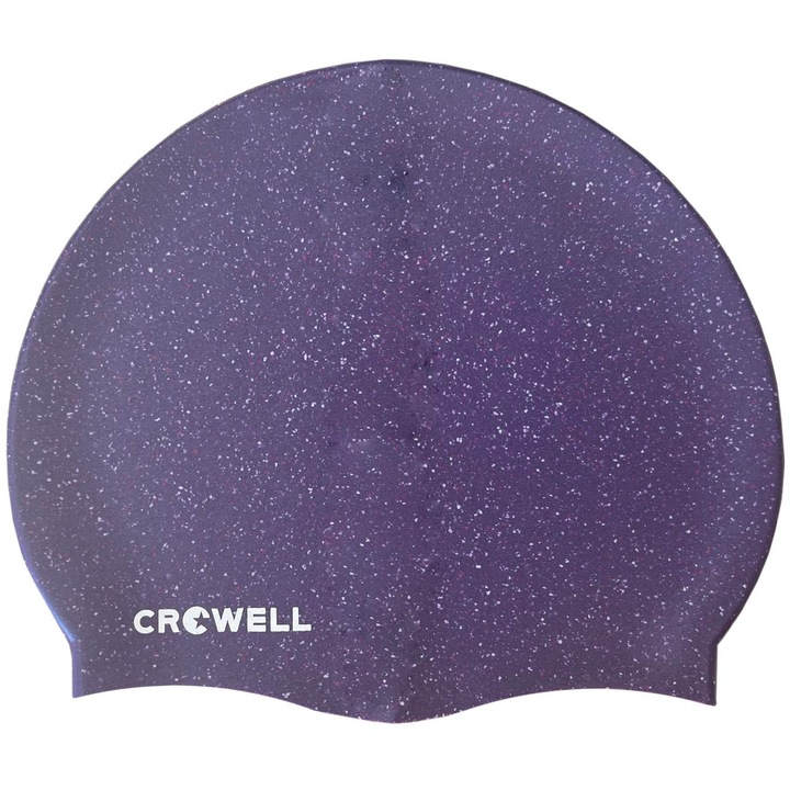 Crowell Recycling Pearl úszósapka, lila, 100% újrahasznosított szilikon