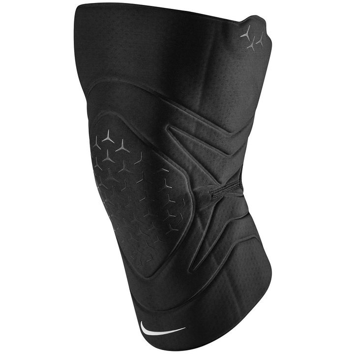 Orteza pentru genunchi Nike Pro Dri-Fit, negru, M, unisex
