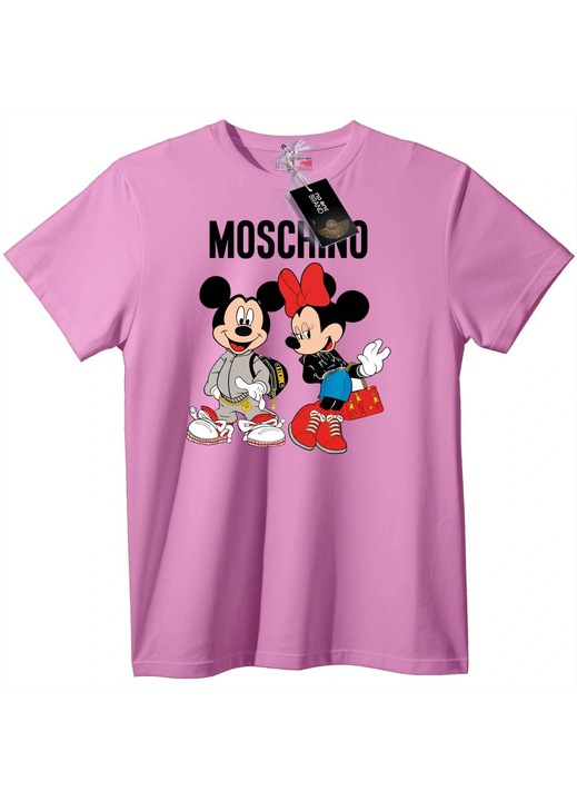 Moschino Mickey & Minnie Tricou, Rose Polemic