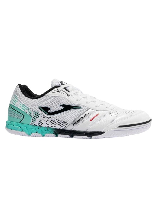 Pantofi sport barbati, Joma, ghete de fotbal de sala, talpa durabila, alb, 39 EU