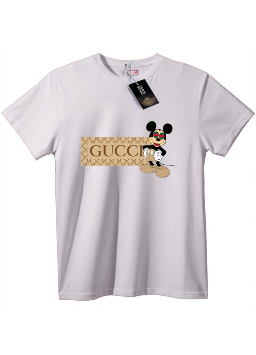 Gucci Mickey 3D póló, Fehér