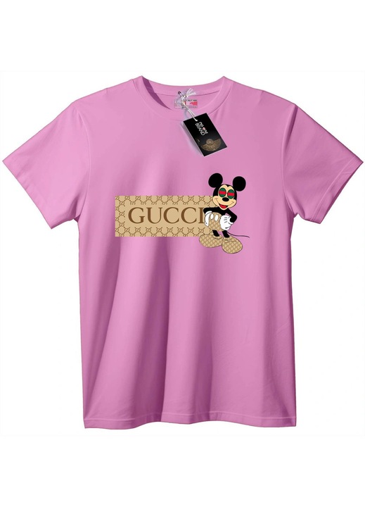 Gucci Mickey 3D póló, Candy Pink