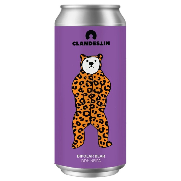 Bere Doza Blonda Clandestin - Bipolar Bear, 6.5%, 500 ml