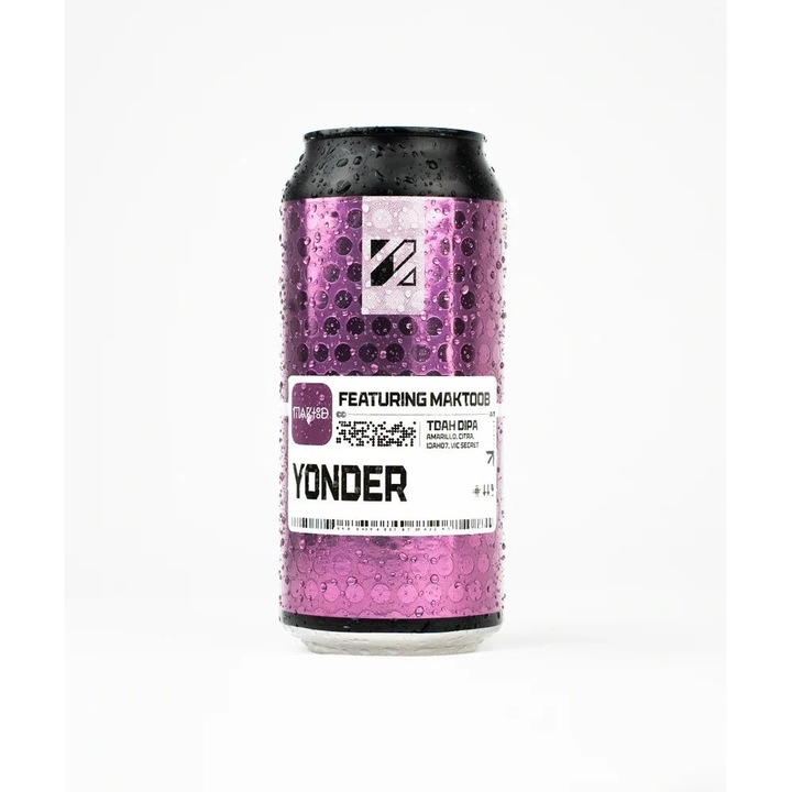 Bere Doza Blonda Prizm & Maktoob - Yonder, 8%, 440ml