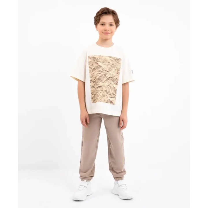 Gulliver bézs színű frottír nadrág