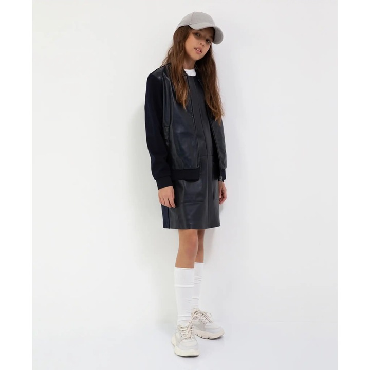 Rochie de vară cu buzunare mari, albastru Gulliver