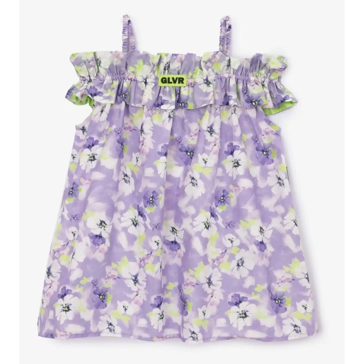 Rochie de vară din poplin cu imprimeu colorat de la Gulliver