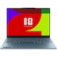 Lenovo Yoga Slim 7 14AGP11 cu procesor AMD Ryzen™ AI 7 445 pana la 4.6GHz, 14" WUXGA , OLED, 16GB LPDDR5x RAM, 1TB SSD, AMD Radeon™ 840M Graphics, Windows 11 Home, Tidal Teal, 3y on-site Premium Care