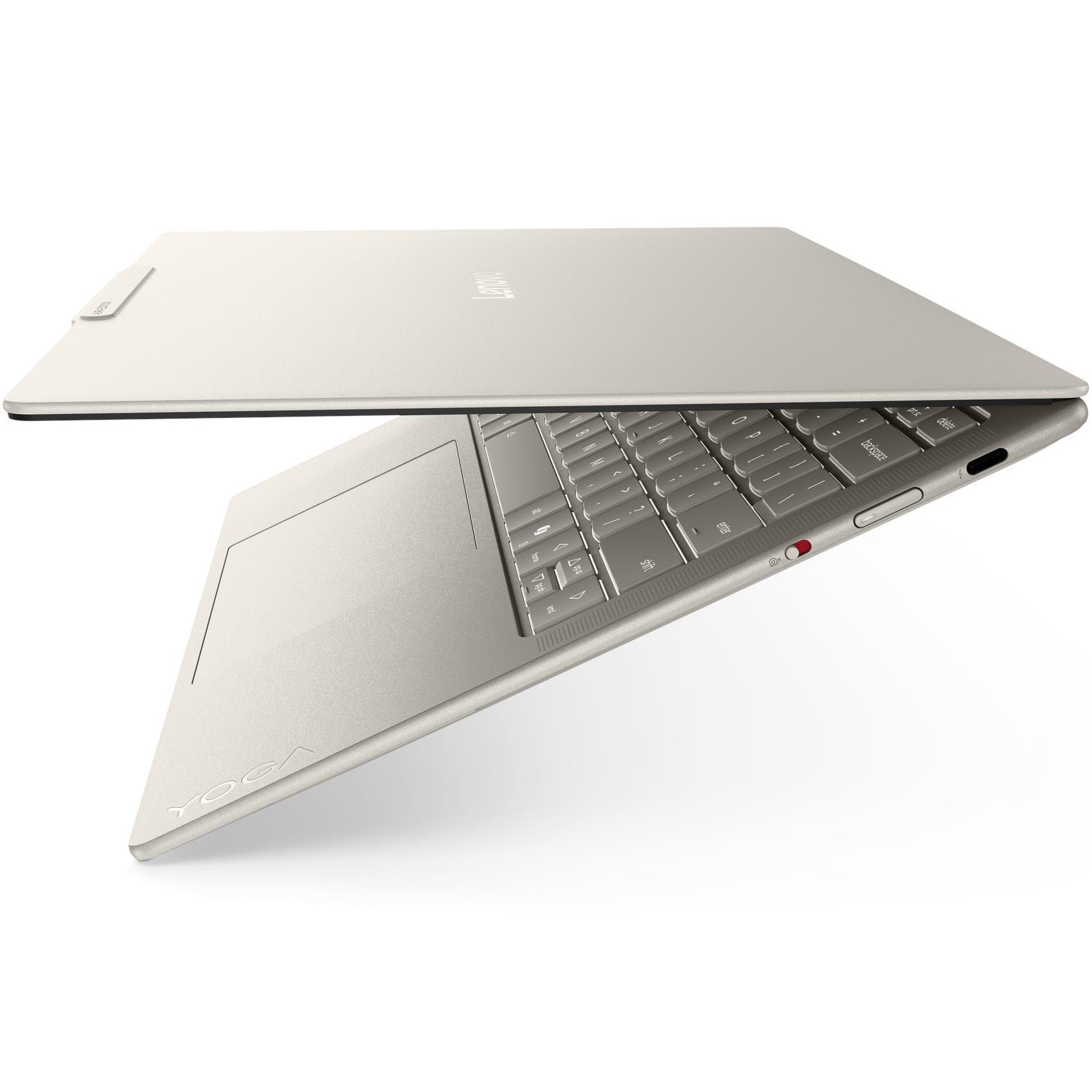 Laptop Lenovo Yoga Slim 7 14IPH11 cu procesor Intel Core™ Ultra 7 355 pana la 4.7GHz, 14" 2.8K WQXGA+, OLED, 32GB LPDDR5x RAM, 1TB SSD, Intel® Graphics, Windows 11 Home, Seashell, 3y on-site Premium Care