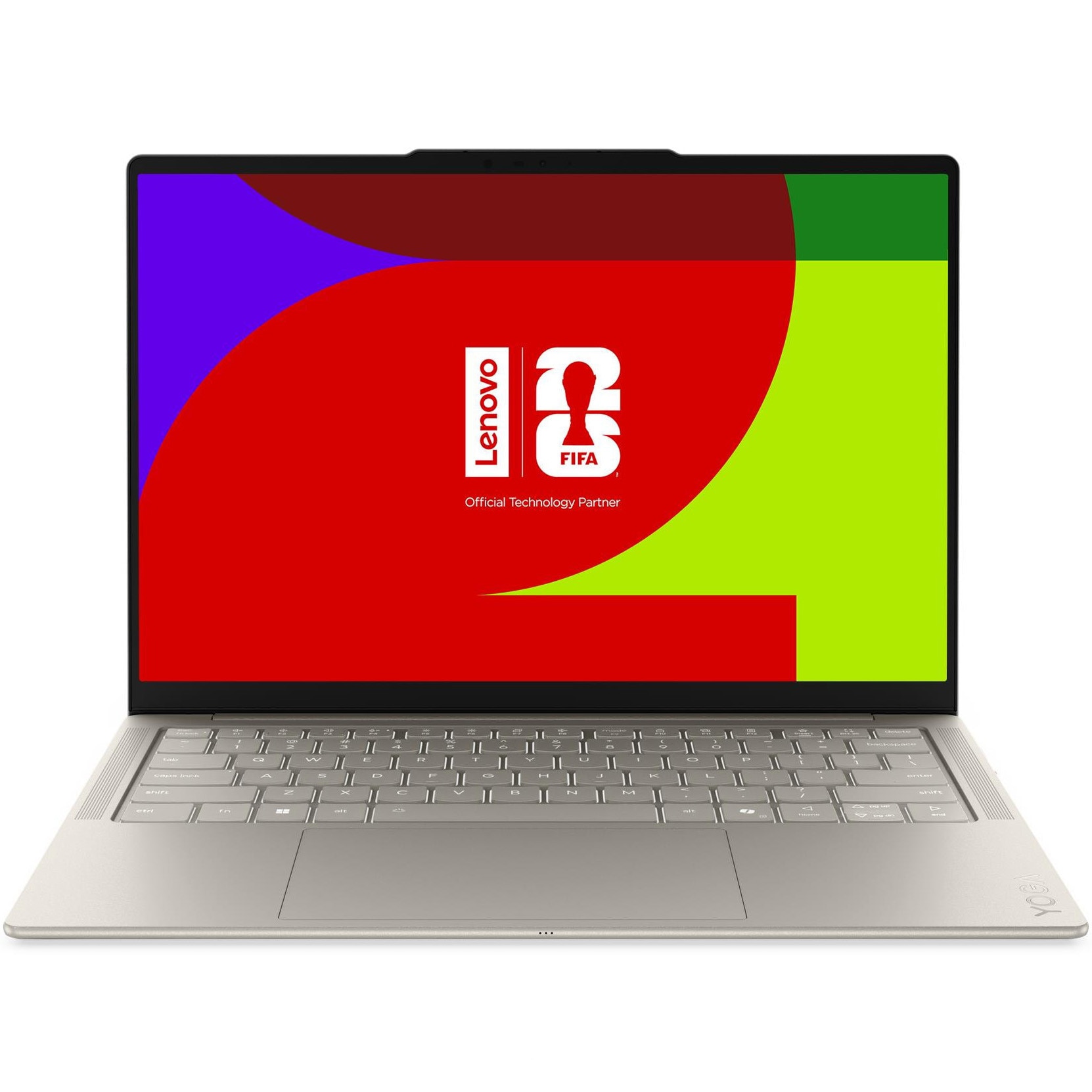 Laptop Lenovo Yoga Slim 7 14IPH11 cu procesor Intel Core™ Ultra 7 355 pana la 4.7GHz, 14" 2.8K WQXGA+, OLED, 32GB LPDDR5x RAM, 1TB SSD, Intel® Graphics, Windows 11 Home, Seashell, 3y on-site Premium Care