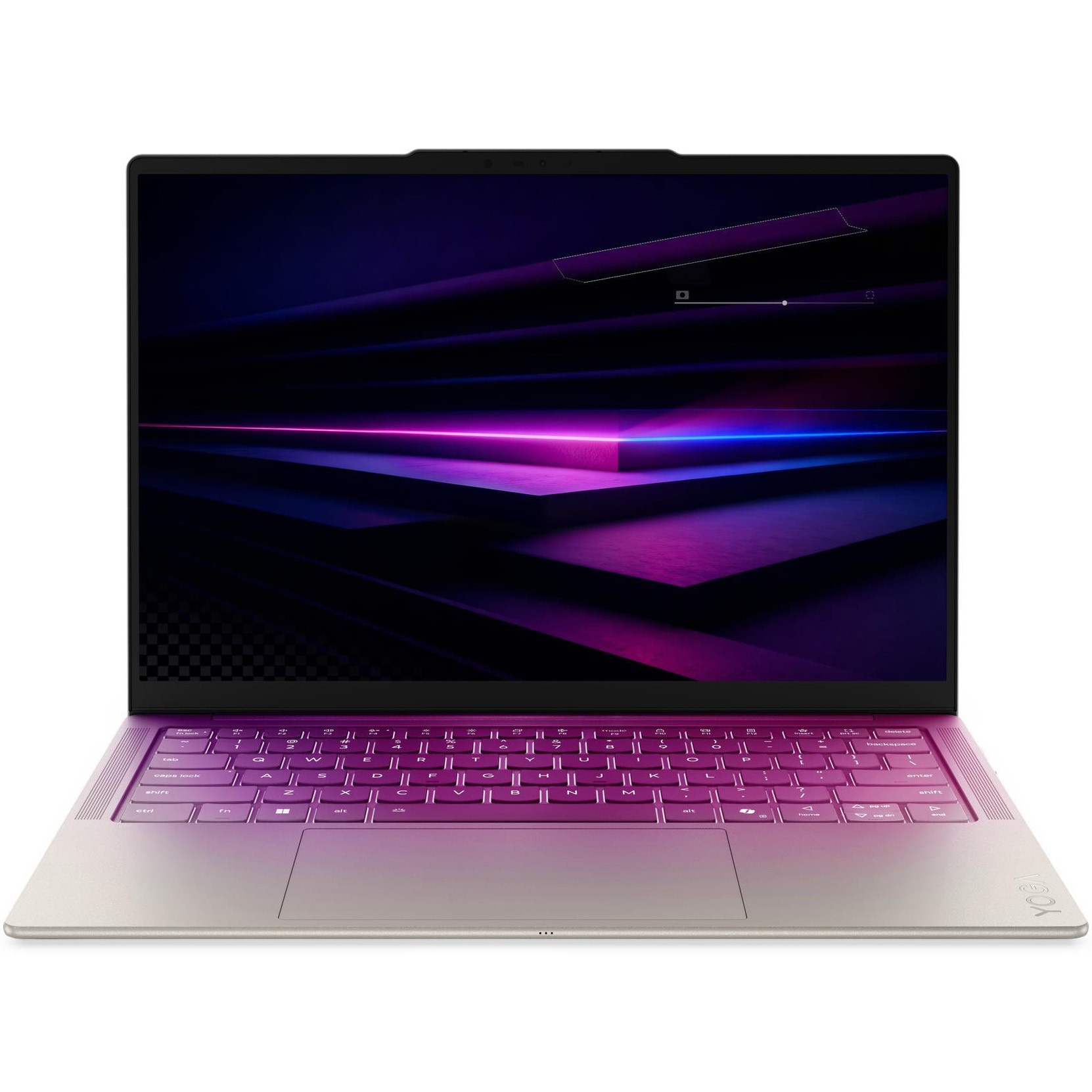 Laptop Lenovo Yoga Slim 7 14IPH11 cu procesor Intel Core™ Ultra 7 355 pana la 4.7GHz, 14" 2.8K WQXGA+, OLED, 32GB LPDDR5x RAM, 1TB SSD, Intel® Graphics, Windows 11 Home, Seashell, 3y on-site Premium Care