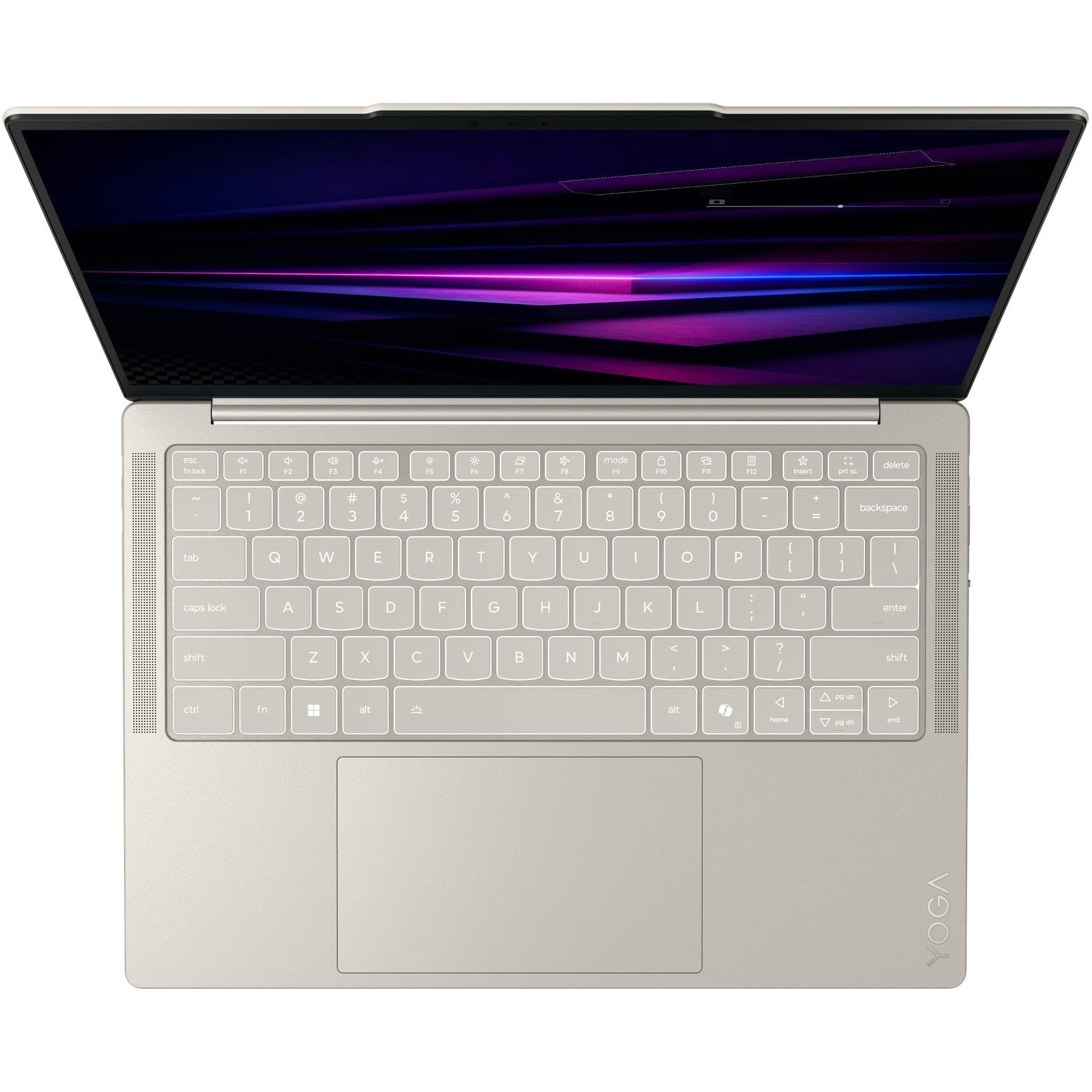 Laptop Lenovo Yoga Slim 7 14IPH11 cu procesor Intel Core™ Ultra 7 355 pana la 4.7GHz, 14" 2.8K WQXGA+, OLED, 32GB LPDDR5x RAM, 1TB SSD, Intel® Graphics, Windows 11 Home, Seashell, 3y on-site Premium Care
