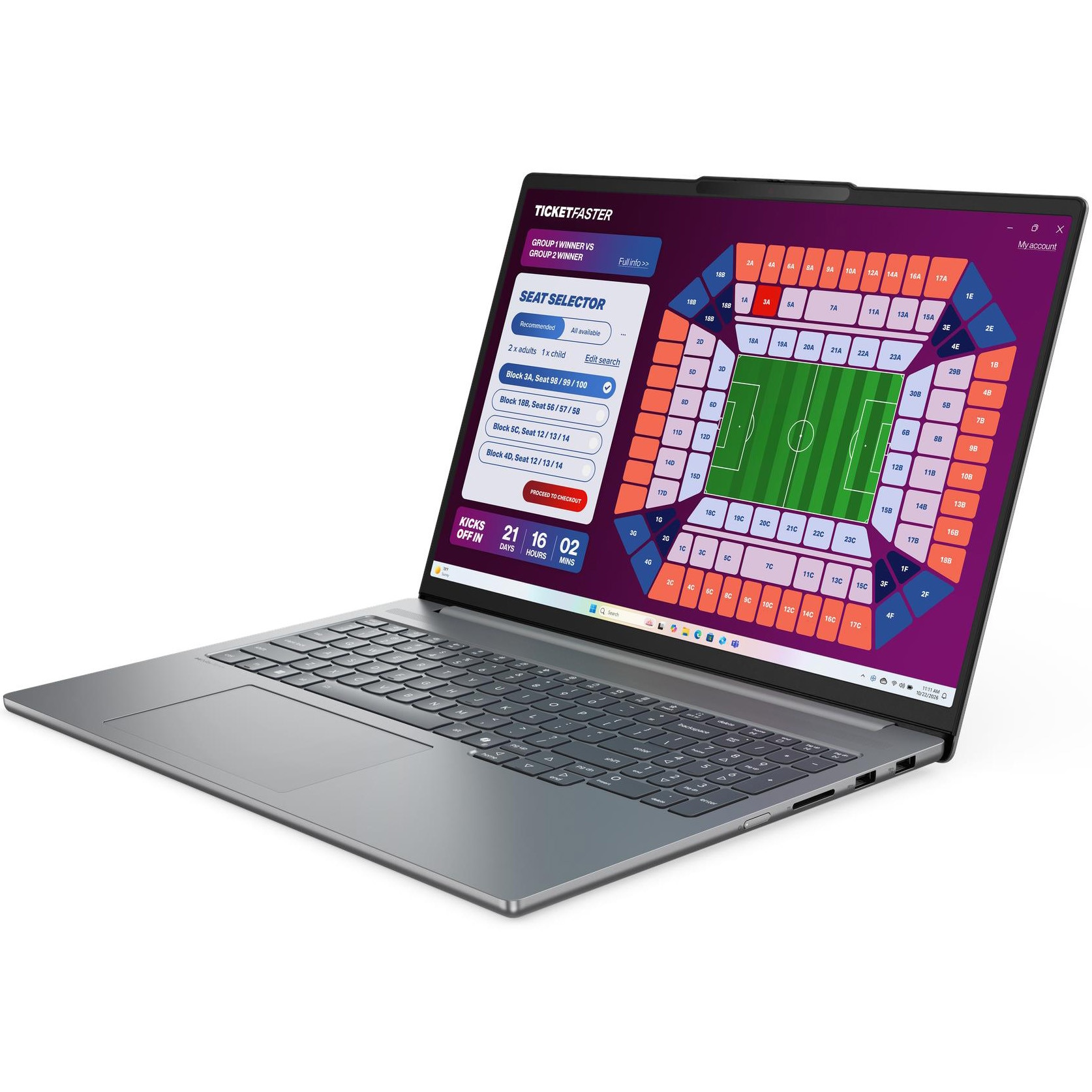 Laptop Lenovo IdeaPad Pro 5 16IPH11 cu procesor Intel® Core™ Ultra