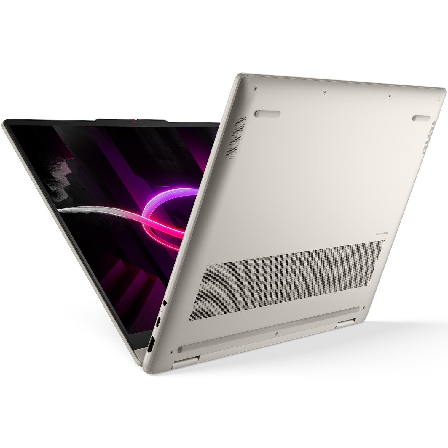 Laptop Lenovo 16'' Yoga 7 2-in-1 16AGP11, WUXGA OLED Touch, Procesor AMD Ryzen™ AI 7 445 (8M Cache, up to 4.6 GHz), 16GB LPDDR5X, 1TB SSD, AMD Radeon 840M, No OS, Seashell, 3Yr Onsite Premium Care