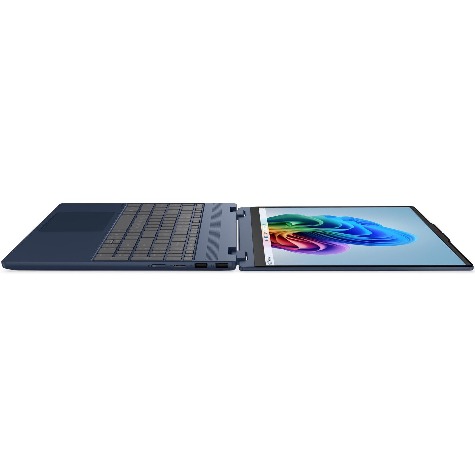 Laptop Lenovo IdeaPad 5 2-in-1 15IPH11 cu procesor Intel Core™ Ultra 5 322 pana la 4.4GHz, 15.3" WUXGA, IPS, Touch, 16GB DDR5, 512GB SSD, Intel® Graphics, No OS, Cosmic Blue, 3y Courier or Carry-in
