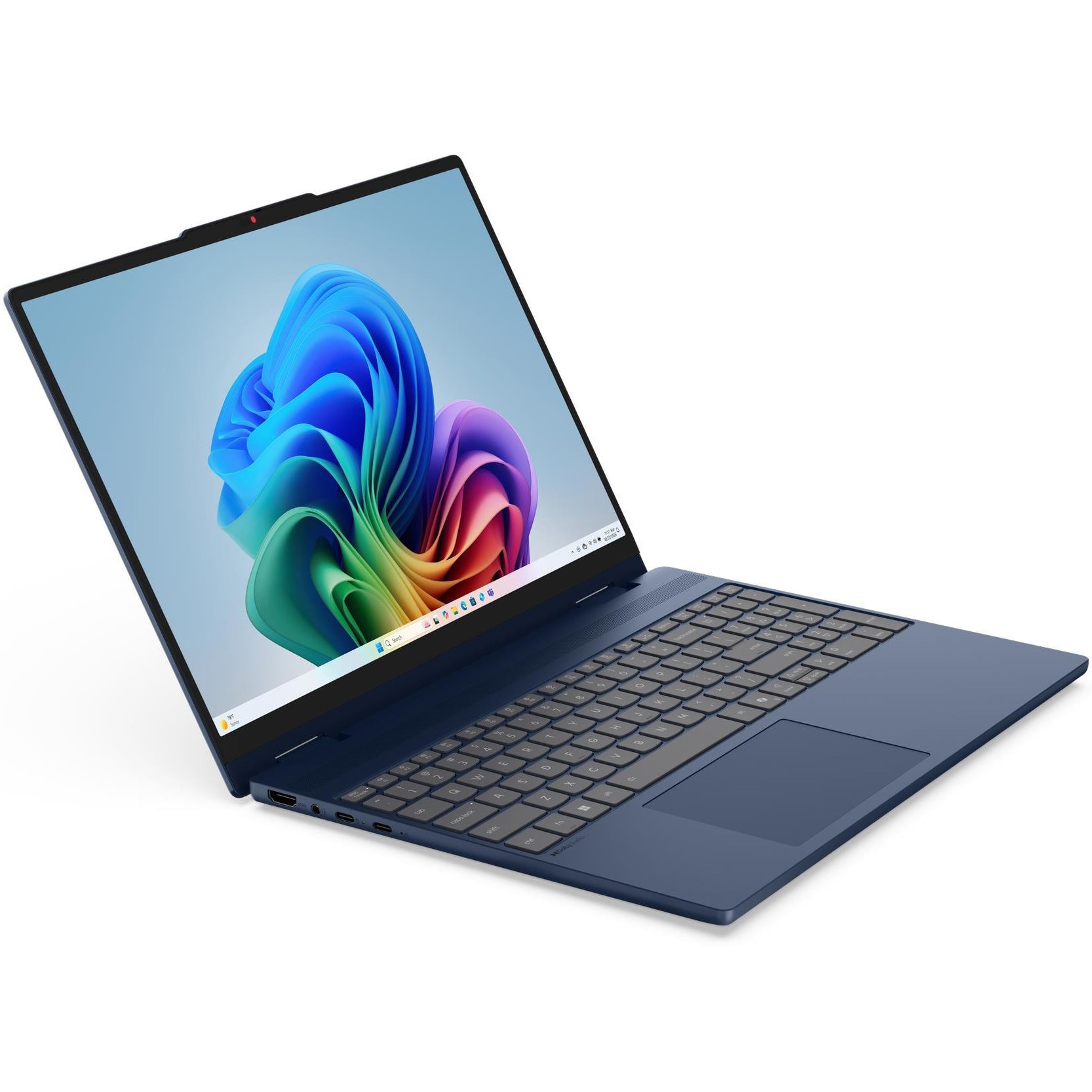 Laptop Lenovo IdeaPad 5 2-in-1 15IPH11 cu procesor Intel Core™ Ultra 5 322 pana la 4.4GHz, 15.3" WUXGA, IPS, Touch, 16GB DDR5, 512GB SSD, Intel® Graphics, No OS, Cosmic Blue, 3y Courier or Carry-in