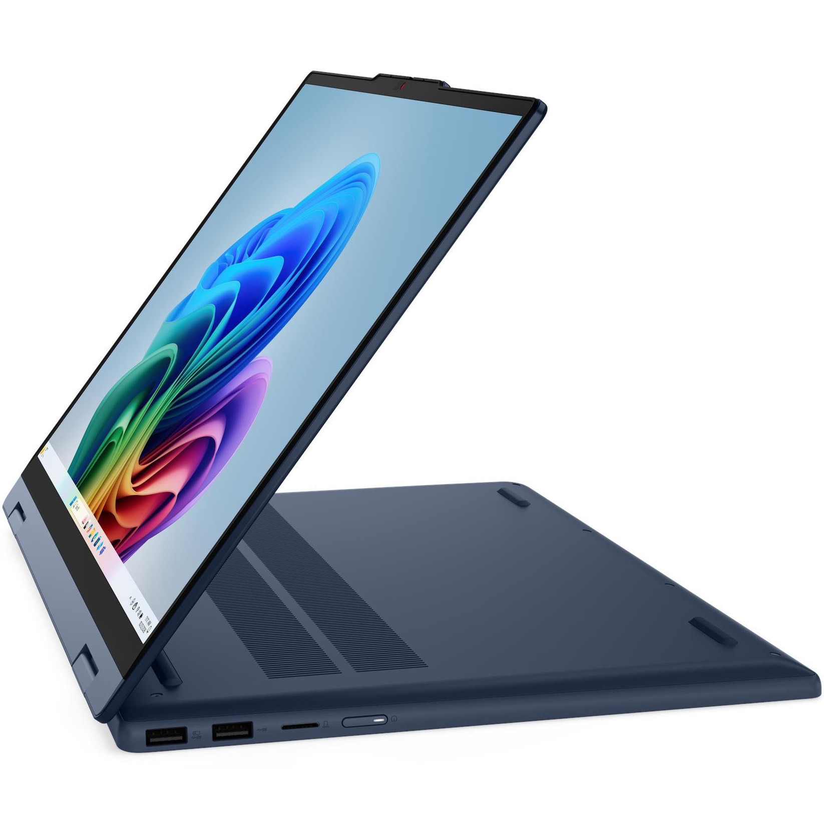 Laptop Lenovo IdeaPad 5 2-in-1 15IPH11 cu procesor Intel Core™ Ultra 5 322 pana la 4.4GHz, 15.3" WUXGA, IPS, Touch, 16GB DDR5, 512GB SSD, Intel® Graphics, No OS, Cosmic Blue, 3y Courier or Carry-in