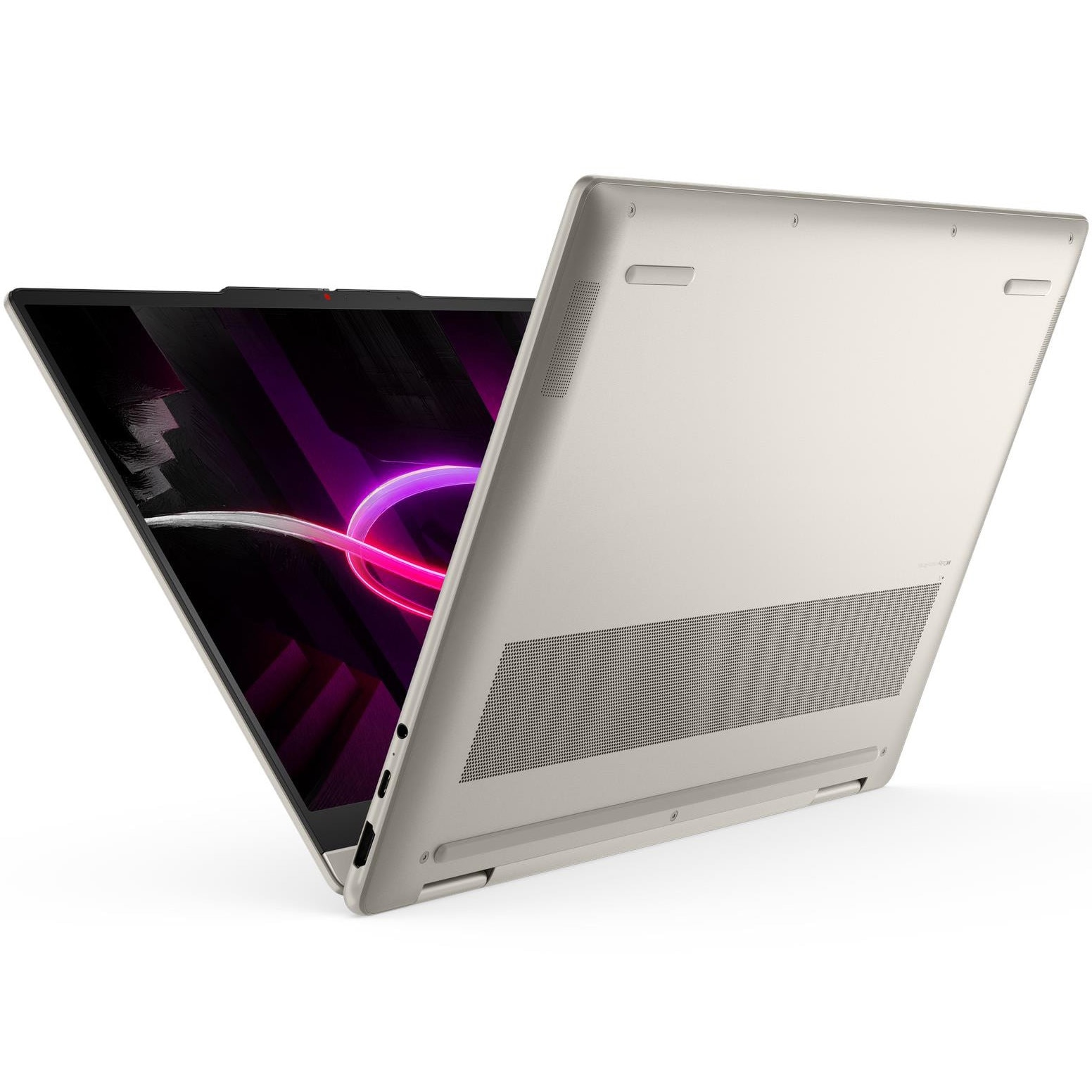 Laptop Lenovo Yoga 7 2-in-1 14AGP11 cu procesor AMD Ryzen™ AI 7 445 pana la 4.6GHz, 14" WUXGA, OLED, Touch, 32GB LPDDR5x RAM, 1TB SSD, AMD Radeon™ 840M Graphics, No OS, Seashell, 3y on-site Premium Care