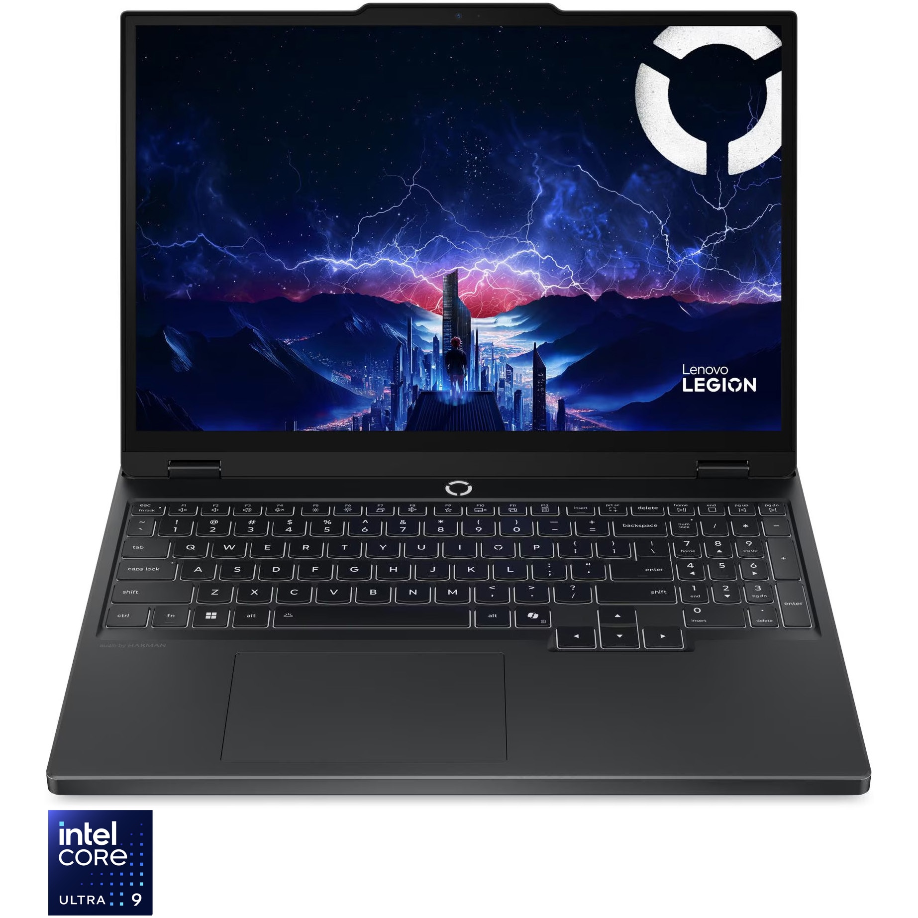 Laptop Gaming Lenovo Legion 5 15IAX10 cu procesor Intel Core™ Ultra 9 275HX pana la 5.4GHz, 15.1" WQXGA, OLED, 32GB DDR5 RAM, 1TB SSD, NVIDIA GeForce RTX™ 5070 8GB GDDR7, No OS, Eclipse Black, 3y on-site Premium Care