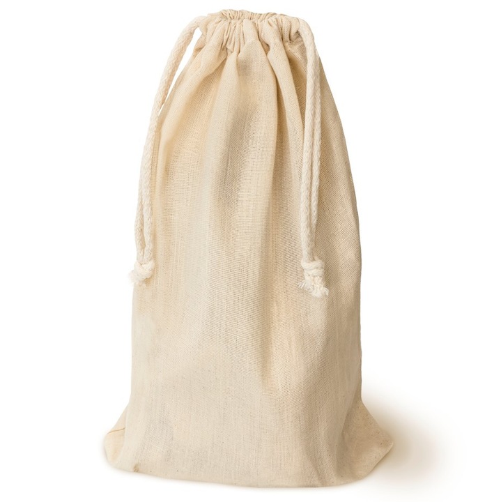 Sac Bumbac Ecru 18x45 cm 280g Set 1 buc