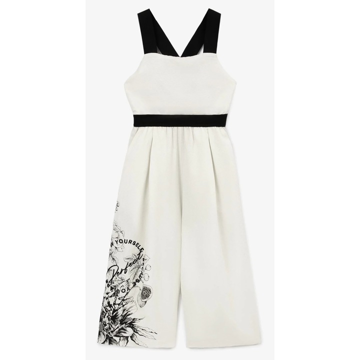 Lány overál lenből és pamutból, világosszürke, Gulliver