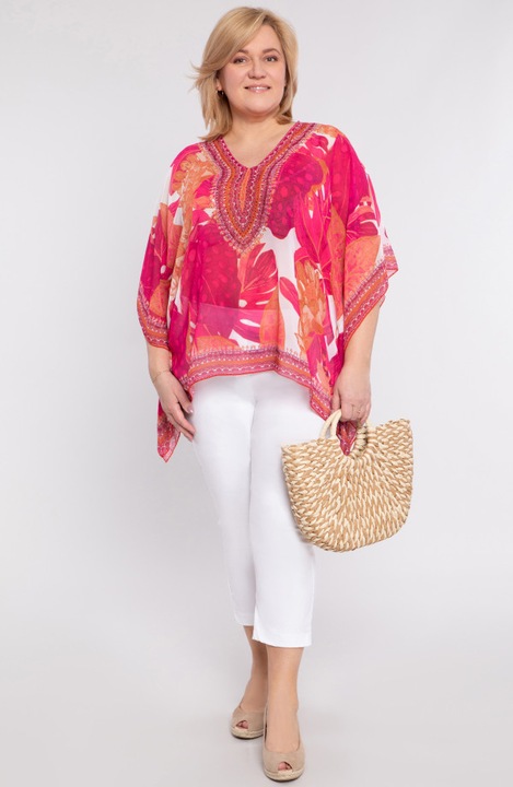 Poncho cu model roz 46-56