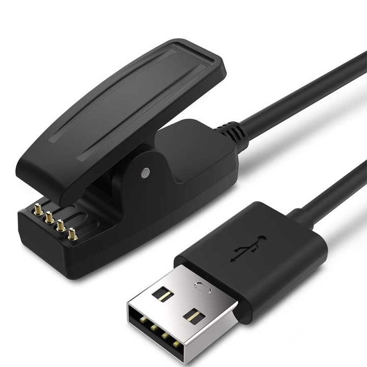 VPUINEFE töltő Garmin Forerunner 35 35J 230 235 630 645 Music 735XT, Approach G10 S20, Vivomove HR, ForeAthlete 35J, Lily modellekkel kompatibilis - USB töltőkábel 100 cm - GPS okosóra kiegészítők