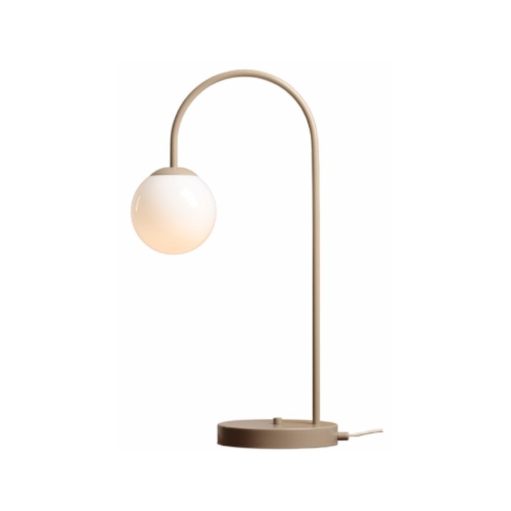 Veioza Bej, Aldex, Una, metal, E14, 20x35x60cm