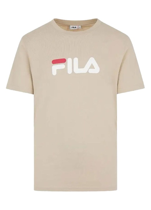 Tricou barbati, Fila, bej, cu logo