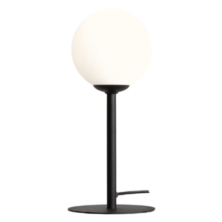 Veioza Neagra, Aldex, Pinne, metal, E14, 14x14x35cm