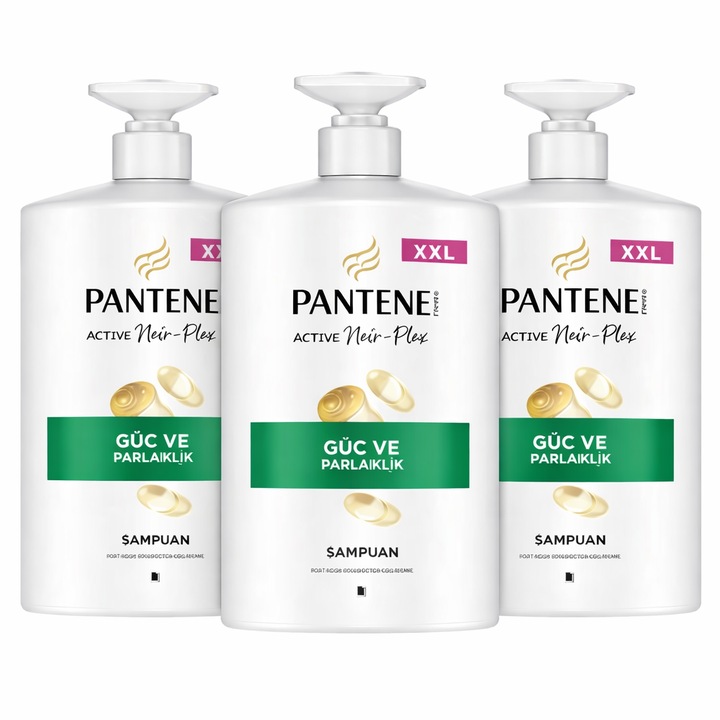 Pantene Sampon pentru Par Puternic si Stralucire 800 ML
