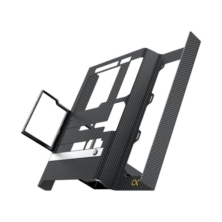 Компютърна кутия Xigmatek Carbonic, Черен, Open Case
