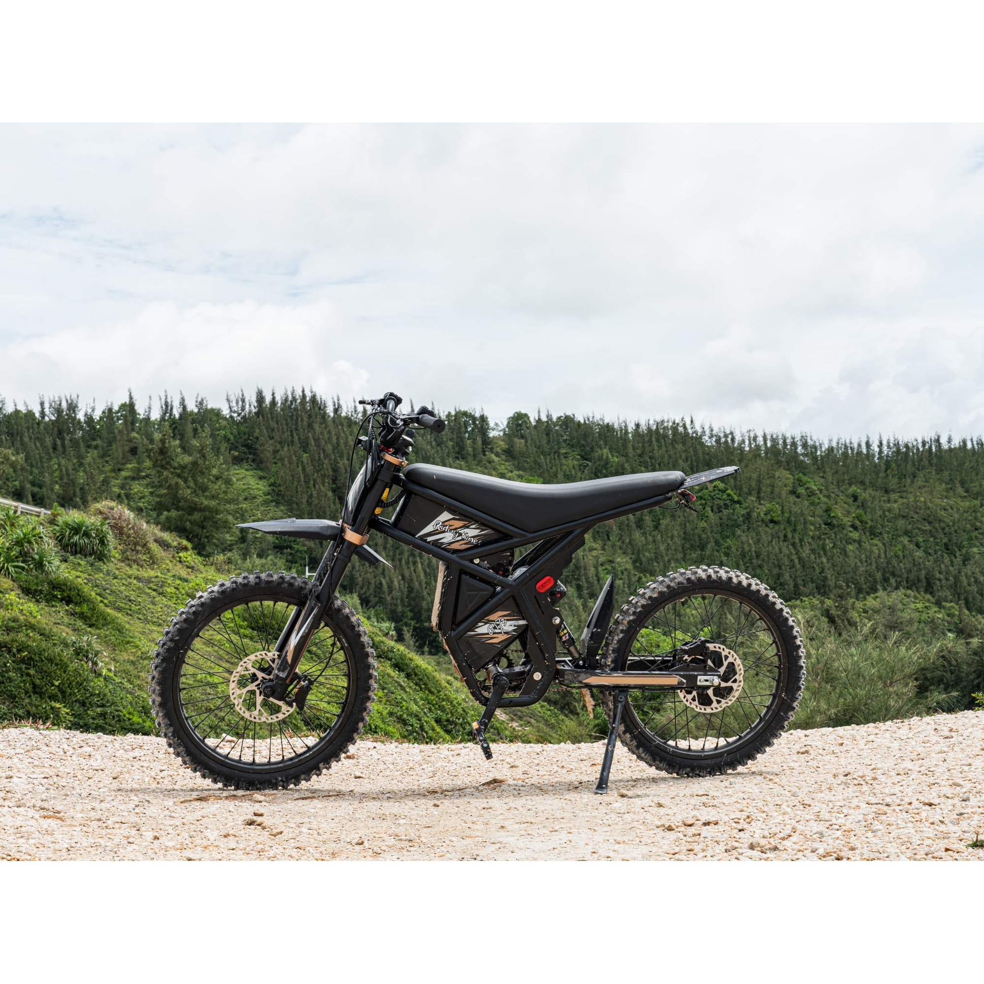 28zpro Riding Times Електрически мотор Riding Times, GT73 Pro 3000W, 73 км/ч, двойна ...
