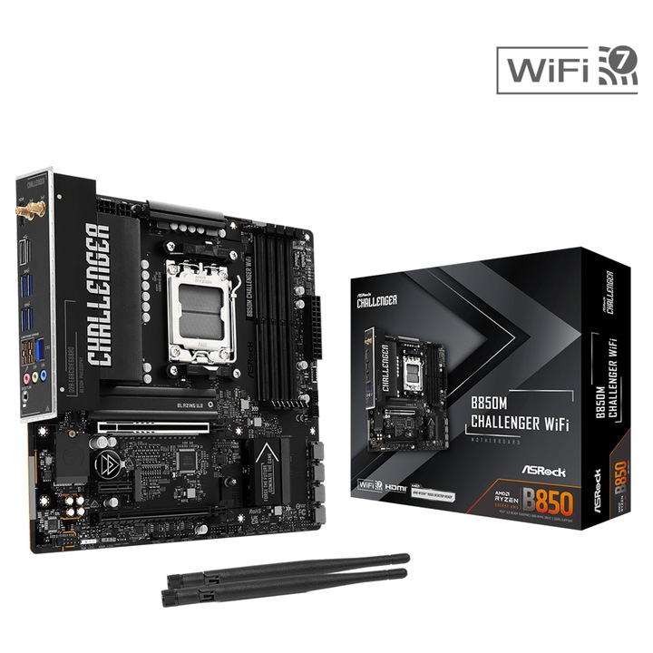 Placă de bază ASROCK MB B850M Challenger WiFi B850MCHALLENGERWIFI