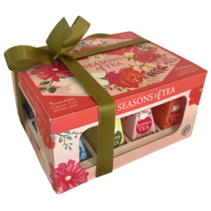 Ceai asortat 12 piramide, 4 Seasons of Tea, 4 arome, 24g