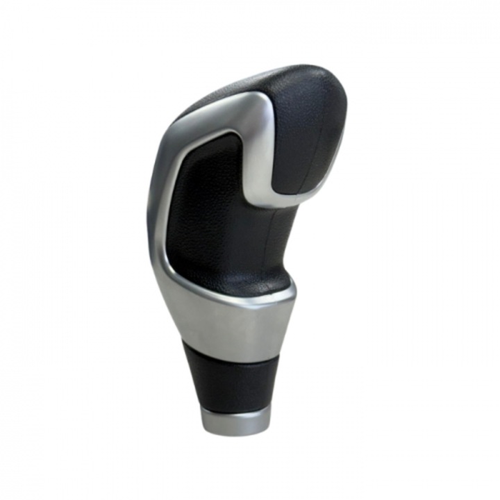 Nucă schimbător de viteze, PBauto, pentru transmisii automate, prindere ergonomică, negru