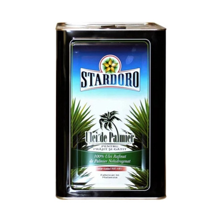 Ulei de palmier profesionist, Stardoro, 18 L, stabil la temperaturi mari, gust neutru