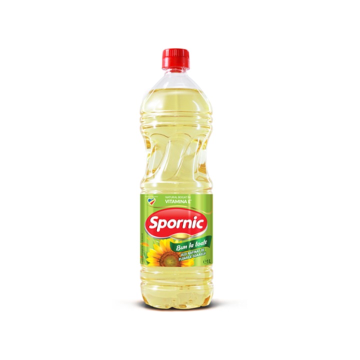 Ulei de Floarea Soarelui, 6 x 1 L, Spornic