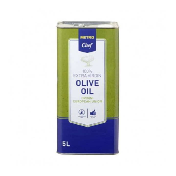 Ulei de Masline Extra Virgin, 5 L, Metro Chef