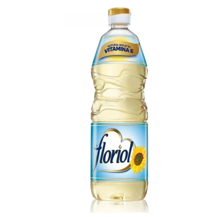 Ulei de Floarea Soarelui, Floriol, set 6 x 1 L, gust neutru, utilizare casnică și profesională