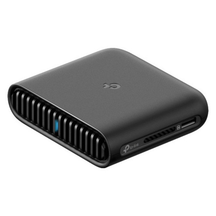 TP-Link TL-WR3002X hordozható router, kétsávos AX3000, Wi-Fi 6, 1 x 2.5 Gbps WAN port, 1 x Gigabit LAN, 1 x USB 3.0