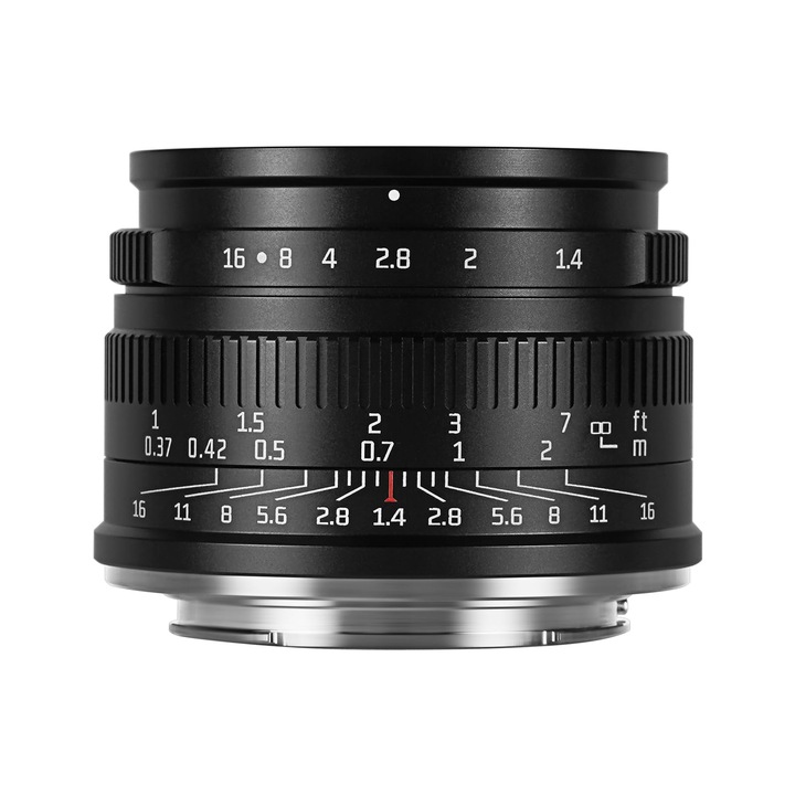 Obiectiv fix 7Artisans 35mm F1.4 Mark II, manual, pentru camere mirrorless, montura Sony E