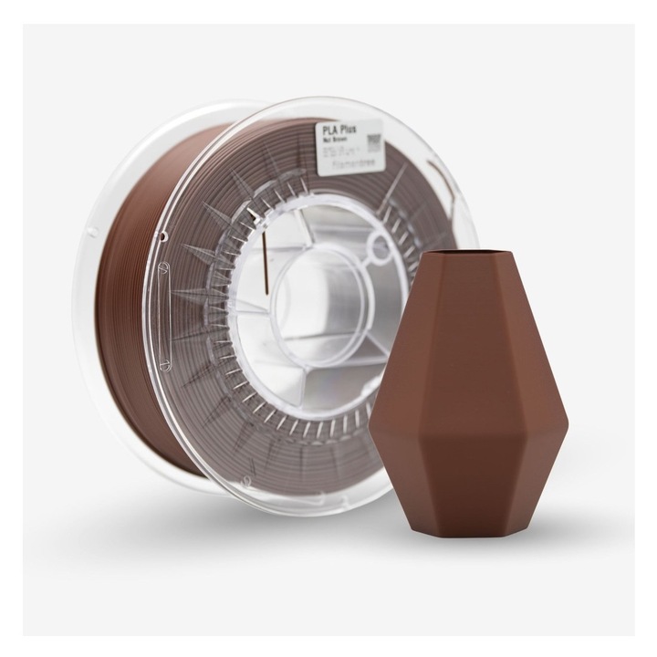 Filamentree PLA PLUS 3D nyomtató filament, 1.75 mm, 1.0 kg, Nut Brown