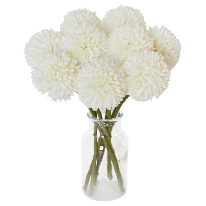 Flori artificiale, crizantema, SET16 BUC